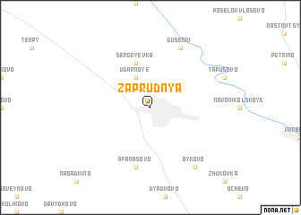 map of Zaprudnya