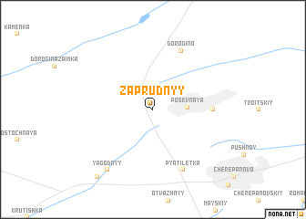 map of Zaprudnyy