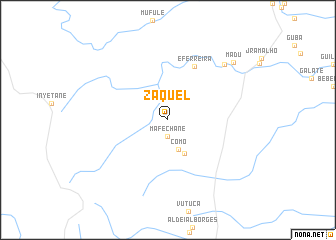 map of Zaquel