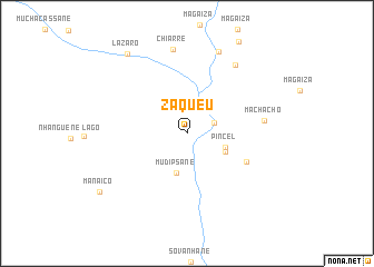 map of Zaqueu