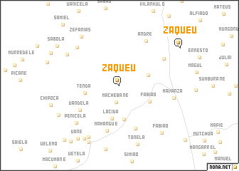 map of Zaqueu