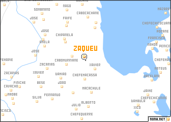 map of Zaqueu