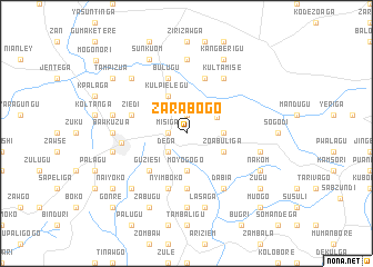 map of Zarabogo