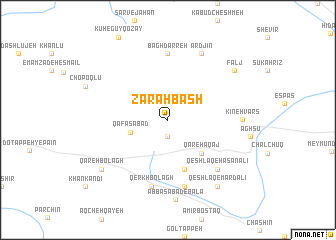 map of Zarah Bāsh