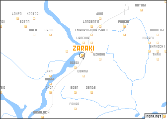 map of Zaraki