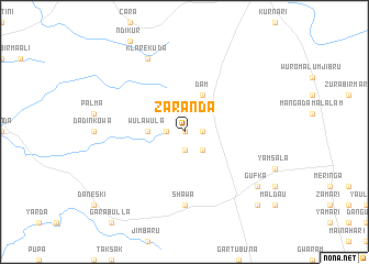 map of Zaranda