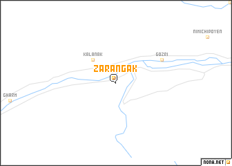 map of Zarangak