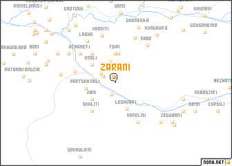 map of Zarani