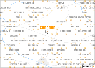 map of Zaranna