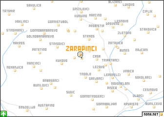 map of Zarapinci