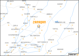 map of Zaraqan