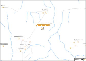 map of Za‘rārah