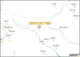 map of Zarat Xeytǝri