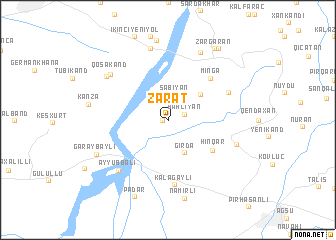 map of Zarat