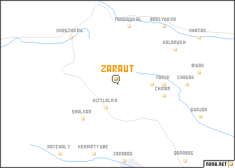 map of Zara-Ut