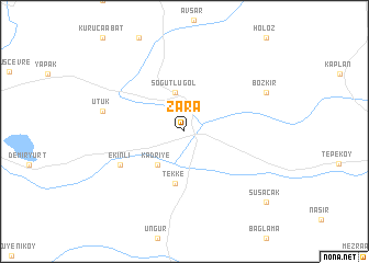 map of Zara