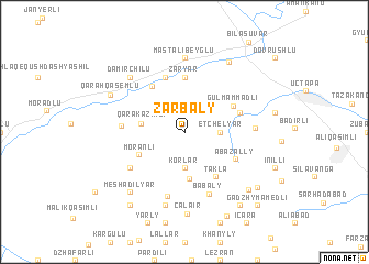 map of Zarbaly