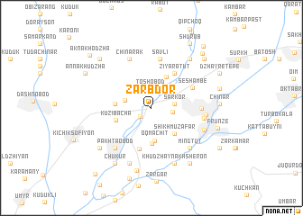 map of Zarbdor