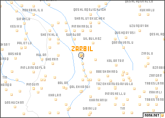 map of Zarbīl