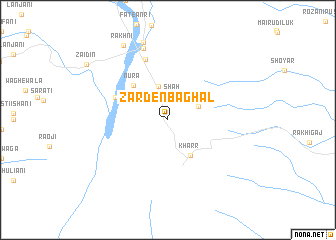 map of Zarden Baghal