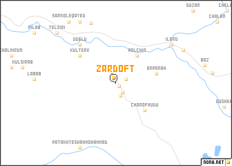 map of Zardoft