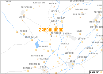 map of Zardolubog