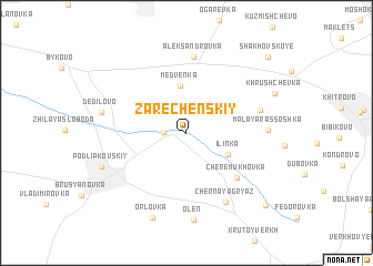 map of Zarechenskiy