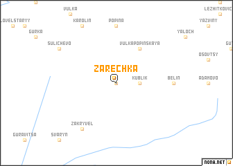 map of Zarechka