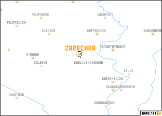 map of Zarechka