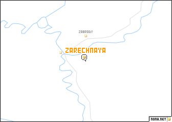 map of Zarechnaya