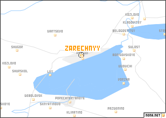 map of Zarechnyy