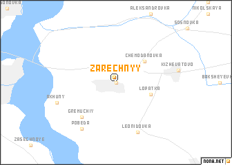map of Zarechnyy