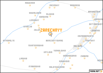 map of Zarechnyy