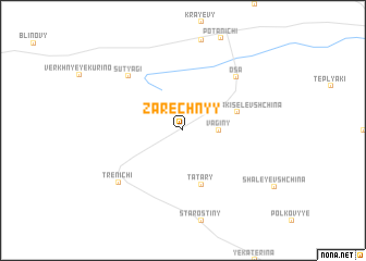 map of Zarechnyy