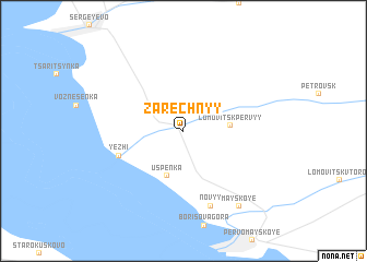 map of Zarechnyy