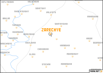 map of Zarech\