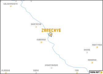 map of Zarech\