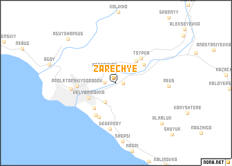 map of Zarech\