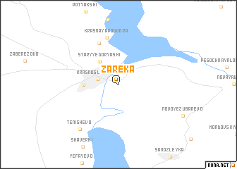 map of Zareka