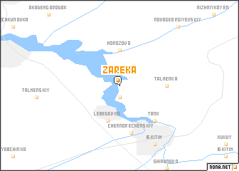 map of Zareka
