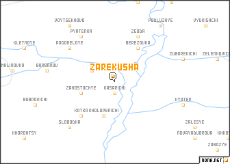 map of Zarekusha