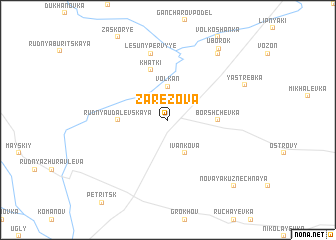 map of Zarezova