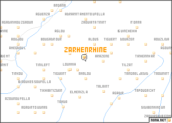 map of Zarhenrhine