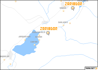 map of Zaribdor