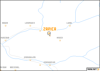 map of Zarica