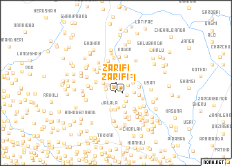 map of Zarīfi