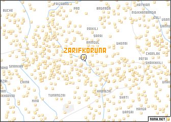 map of Zarif Korūna