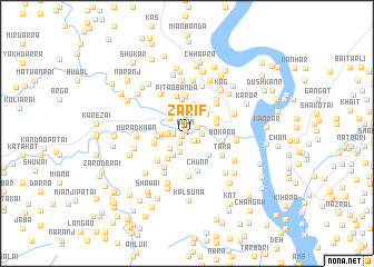 map of Zarīf