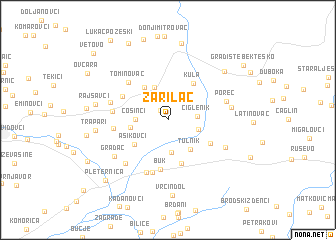 map of Zarilac