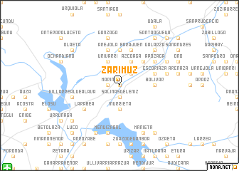 map of Zarimuz